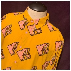 Men’s Button Don Short Sleeve Collared Shirt